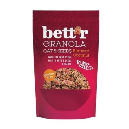 Био Гранола с Плодове и Кокос, 300g, Bettr