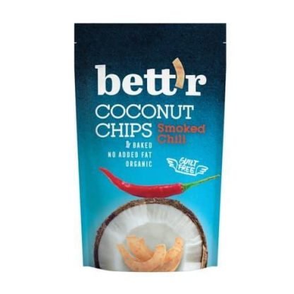 Био Кокосов Чипс с Чили, Bettr, 70 g