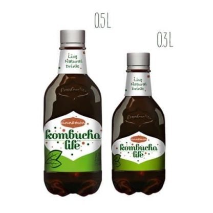 Комбуча Канела, Kombucha life - 500 ml