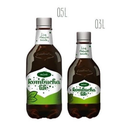 Комбуча Мента, Kombucha life - 300 ml