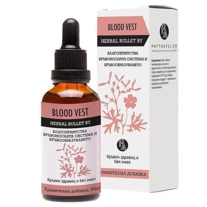 BLOOD VEST - Кръвен здравец и бял имел, 50ml, PHYTOATELIER